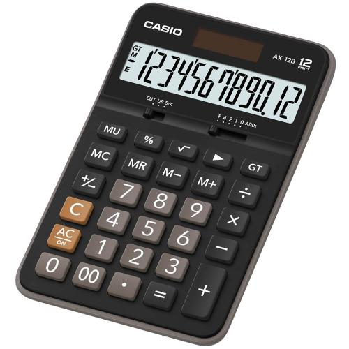 Casio Ax-12B 12 Hane Masa Üstü Hesap Makinesi - - Casıo - Fiyatı - Yor