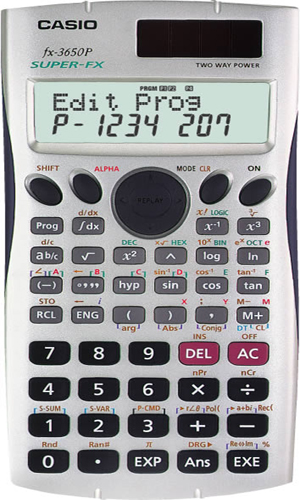 Casio Fx-3650P Iı Bilimsel Fonksiyonlu Hesap Makinesi - - Casıo - Fiya