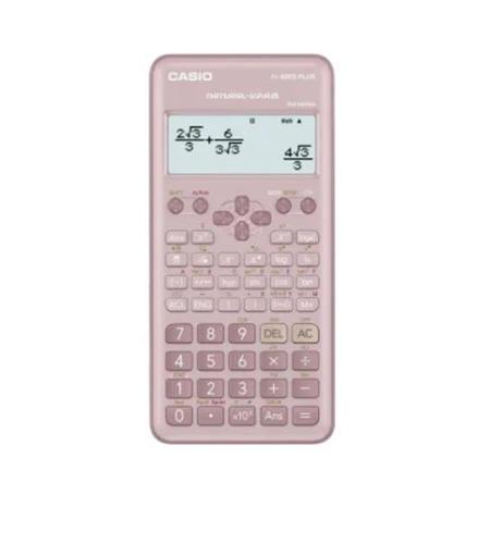 Casio Fx-82Es Plus Pembe Bilimsel Fonksiyonlu Hesap Makinesi 2.Versiyo