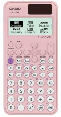 Casio Fx-991Cw-W-Dt Classwiz Pembe Bilimsel Fonksiyonlu Hesap Makinesi