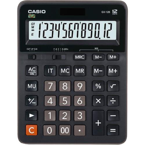 Casio Gx-12B 12 Hane Masa Üstü Hesap Makinesi - - Casıo - Fiyatı - Yor