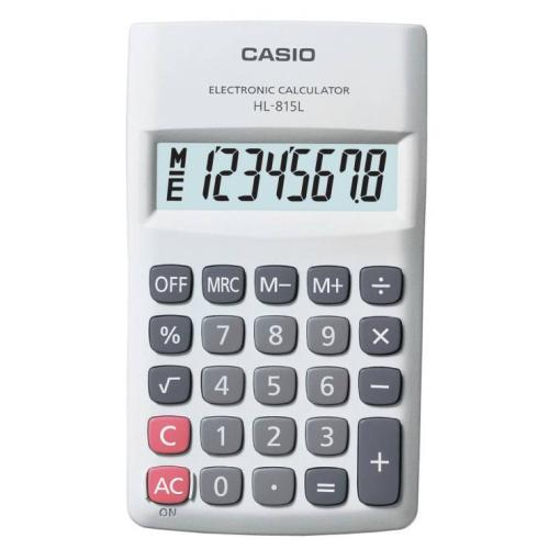 Casio Hl-815L-We 8 Hane Beyaz Hesap Makinesi - - Casıo - Fiyatı - Yoru