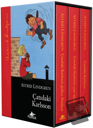 Çatıdaki Karlsson Serisi Kutulu Özel Set - (3 Kitap) - Astrid Lindgren