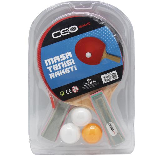 Ceo Sport Masa Tenisi Seti 2 Raket+3 Top Ceo-Sp0004 - - Ceo - Fiyatı -