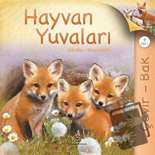 Çevir Bak Hayvan Yuvaları (Ciltli) - Judy Allen - TÜBİTAK Yayınları - 