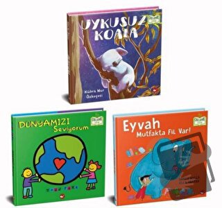 Çevreyi Koruyorum Set - Organik Kitap (3 Kitap Takım) (Ciltli) - Kübra