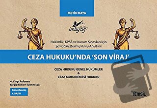 Ceza Hukukunda Son Viraj - Metin Kaya - Temsil Kitap - Fiyatı - Yoruml