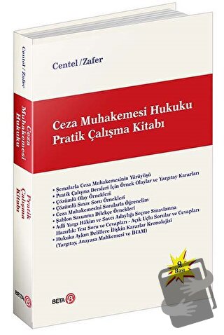 Ceza Muhakemesi Hukuku Pratik Çalışma Kitabı - Hamide Zafer - Beta Yay