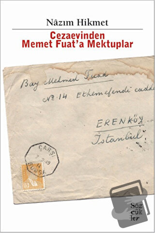 Cezaevinden Memet Fuat'a Mektuplar - Nazım Hikmet Ran - Sözcükler Yayı