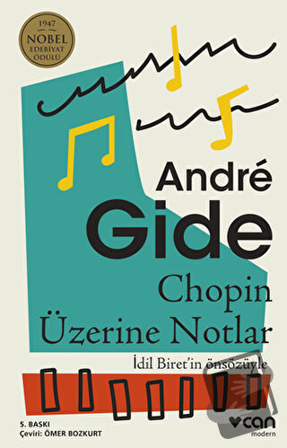 Chopin Üzerine Notlar - Andre Gide - Can Yayınları - Fiyatı - Yorumlar