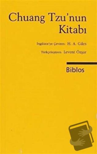 Chuang Tzu’nun Kitabı - Chuang Tzu - Biblos Kitabevi - Fiyatı - Yoruml