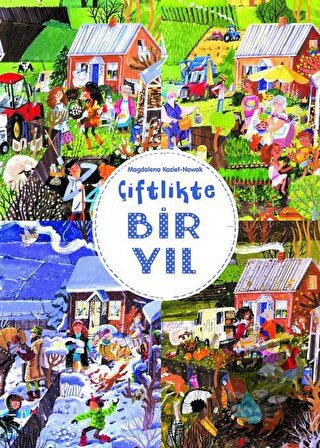 Çiftlikte Bir Yıl (Ciltli) - Magdalena Koziel Nowak - Teleskop Popüler