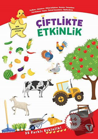 Çiftlikte Etkinlik - Fatma Hazan Türkkol - Turkuvaz Çocuk - Fiyatı - Y