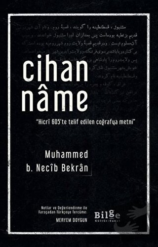 Cihanname - Muhammed b. Necib Bekran - Bilge Kültür Sanat - Fiyatı - Y