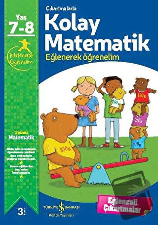 Çıkartmalarla Kolay Matematik 7-8 Yaş - Jo Chambers - İş Bankası Kültü