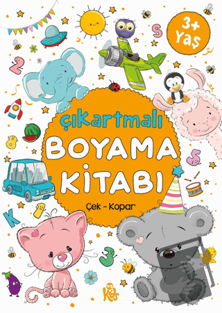 Çıkartmalı Boyama Kitabı 3 Yaş+ - Kolektif - Bigkids Yayınları - Fiyat