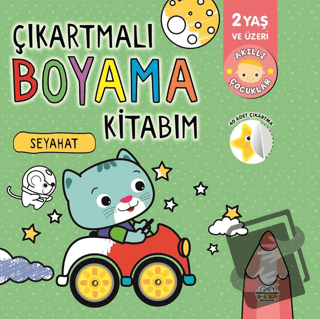 Çıkartmalı Boyama Kitabım - Seyahat - Kolektif - 0-6 Yaş Yayınları - F