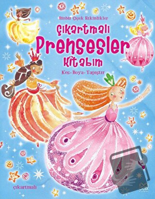 Çıkartmalı Prensesler Kitabım - Ruth Brocklehurst - 1001 Çiçek Kitapla