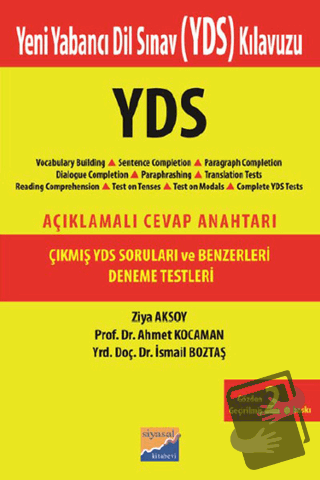 Çıkmış YDS Soruları ve Deneme Testleri - Ahmet Kocaman - Siyasal Kitab