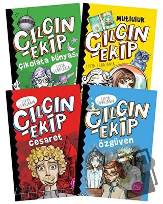 Çılgın Ekip Kitap Seti (4 Kitap Takım) - Livya Lgnajanin - Halk Kitabe