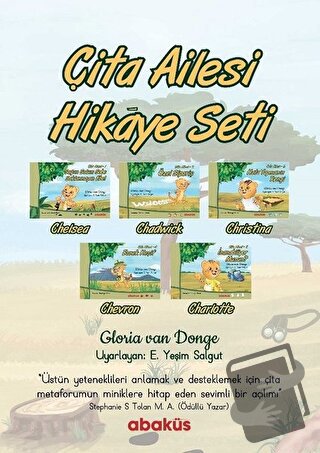 Çita Ailesi Hikaye Seti (5 Kitap Takım) - Gloria Van Donge - Abaküs Ki