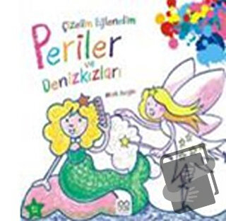 Çizelim Eğlenelim - Periler ve Denizkızları - Mark Bergin - 1001 Çiçek