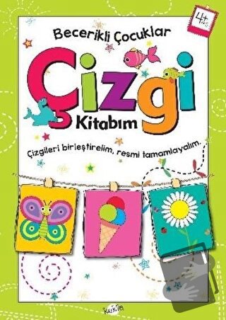 Çizgi Kitabım 4 Yaş - Becerikli Çocuklar - Kolektif - Kukla Yayınları 