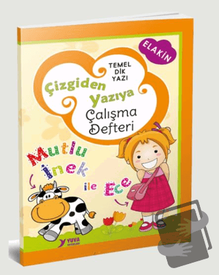 Çizgiden Yazıya Çalışma Defteri (64 sayfa - Düz Yazı - Anetil) - Kolek