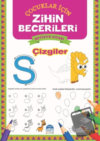 Çizgiler - Çocuklar İçin Zihin Becerileri Aktivite Kitabı - Kolektif -