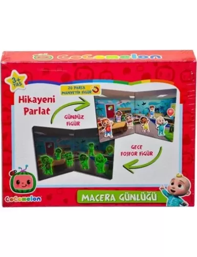 Cocomelon Manyetik Fosforlu Hikaye Oluşturma Co7820 - - Cocomelon - Fi