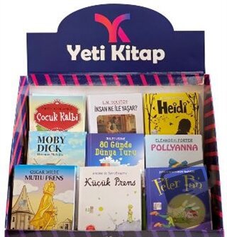 Çocuk Klasikleri Standı (120 Kitap - 10 Çeşit) - Kolektif - Yeti Kitap