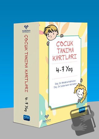 Çocuk Tanıma Kartları 4 - 7 Yaş - Sultanberk Halmatov - Nobel Akademik