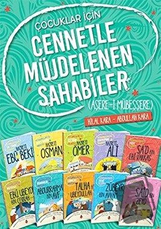 Çocuklar İçin Cennetle Müjdelenen Sahabiler Seti (10 Kitap Takım) - Ab