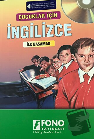 Çocuklar İçin İngilizce İlk Basamak - Şerif Meriç - Fono Yayınları - F