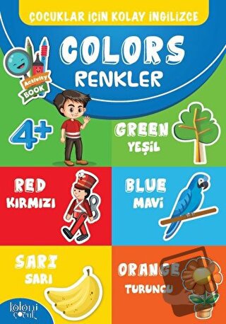 Çocuklar İçin Kolay İngilizce - Colors Renkler - Hatice Nurbanu Karaca