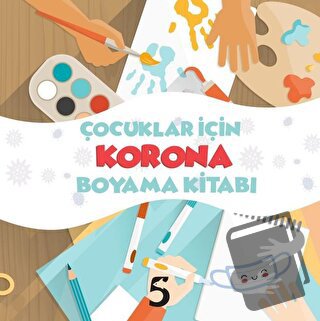 Çocuklar İçin Korona Boyama Kitabı - Kolektif - Beşbalık Yayınevi - Fi