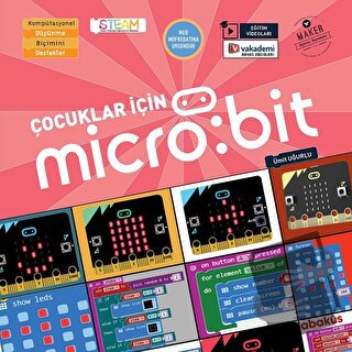 Çocuklar İçin Micro:Bit (Eğitim Videolu) - Ümit Uğurlu - Abaküs Kitap 