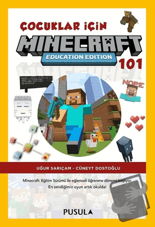 Çocuklar İçin Minecraft Education 101 - Cüneyt Dostoğlu - Pusula Yayın