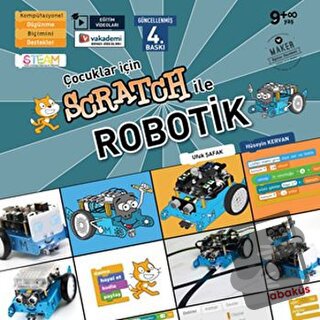 Çocuklar İçin Scratch ile Robotik - Hüseyin Kervan - Abaküs Kitap - Fi