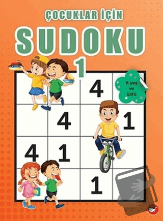 Çocuklar İçin Sudoku 1 - Ramazan Oktay - Beyaz Balina Yayınları - Fiya