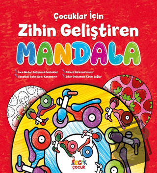 Çocuklar İçin Zihin Geliştiren Mandala - Kolektif - Bıcırık Yayınları 