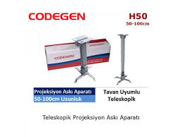 Codegen H50 Tavan Asma Aparatı 50-100 Cm (Teleskop - - Codegen - Fiyat