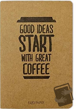 Coffee Ideas - Notebook - Kolektif - Elaspaper - Fiyatı - Yorumları - 