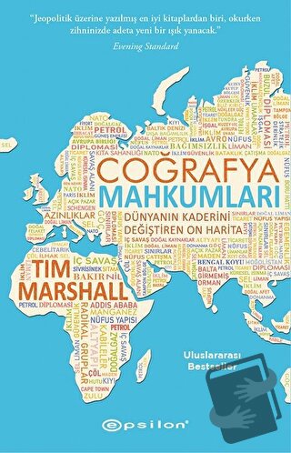 Coğrafya Mahkumları - Tim Marshall - Epsilon Yayınevi - Fiyatı - Yorum