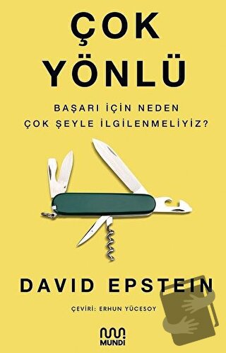 Çok Yönlü - David Epstein - Mundi - Fiyatı - Yorumları - Satın Al