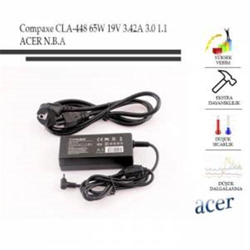 Compaxe Cla-448 65W 19V 3.42A 3.0-1.1 Notebook Adaptörü - - Compaxe - 