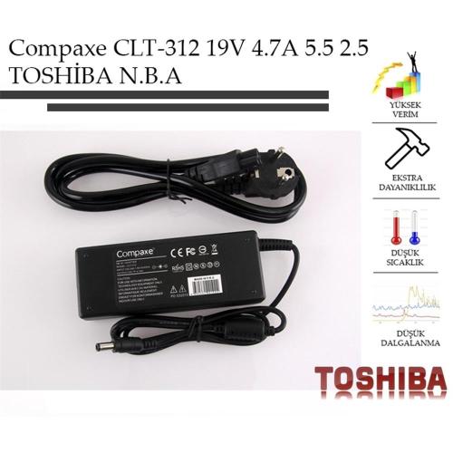 Compaxe Clt-312 19V 4.74A 5.5-2.5 Toshiba Notebook Adaptörü - - Compax