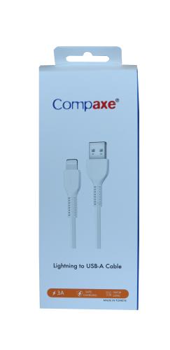 Compaxe Ctk-Blu Usb 3.0 1Mt 3A Lightning Şarj Kablosu - - Compaxe - Fi