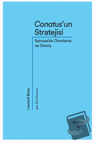 Conatus’un Stratejisi - Laurent Bove - Otonom Yayıncılık - Fiyatı - Yo