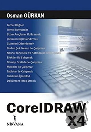 CorelDRAW X4 - Osman Gürkan - Nirvana Yayınları - Fiyatı - Yorumları -